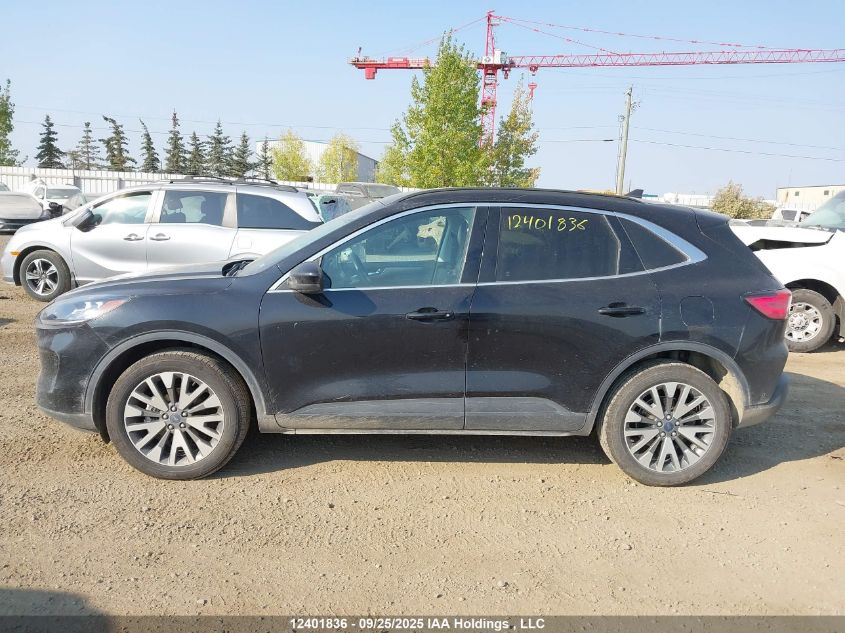 2021 Ford Escape Titanium Hybrid VIN: 1FMCU9DZ3MUA15617 Lot: 12401836