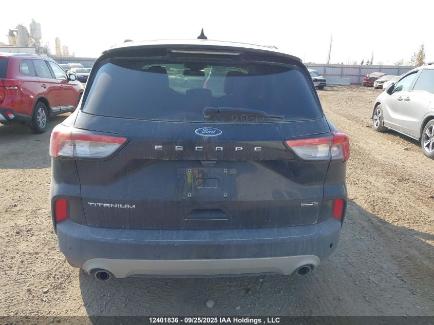 2021 Ford Escape Titanium Hybrid VIN: 1FMCU9DZ3MUA15617 Lot: 12401836