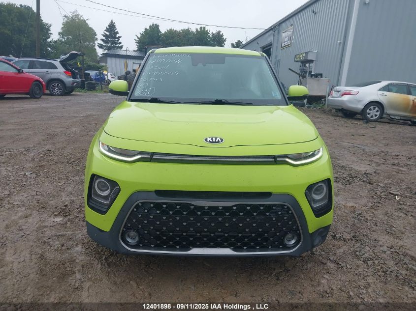 2020 Kia Soul Ex/Ex Anniversary Edition/Ex Limited/Ex Premium/Ex+/Gt-Line Limited/Gt-Line Premium VIN: KNDJ33AU1L7077759 Lot: 12401898