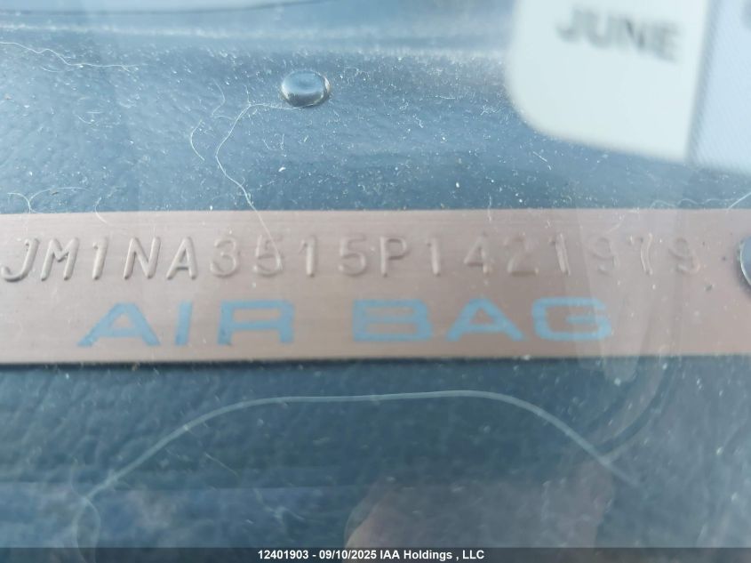 1993 Mazda Mx-5 Miata VIN: JM1NA3515P1421979 Lot: 12401903