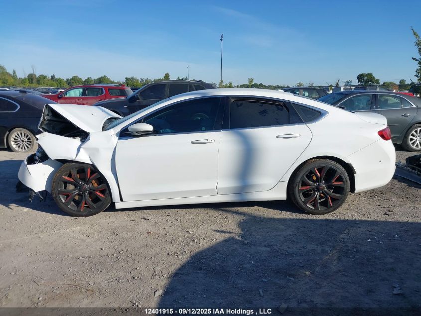 2015 Chrysler 200 C VIN: 1C3CCCEG7FN757330 Lot: 12401915