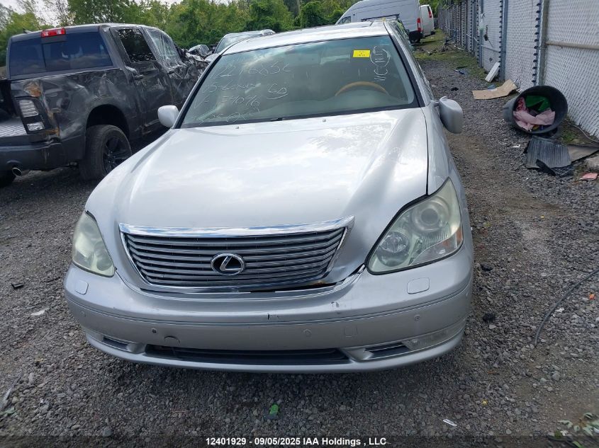 2005 Lexus Ls 430 VIN: JTHBN36F750174046 Lot: 12401929