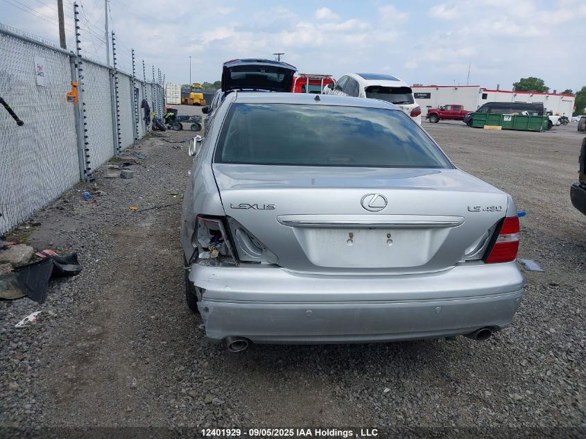 2005 Lexus Ls 430 VIN: JTHBN36F750174046 Lot: 12401929