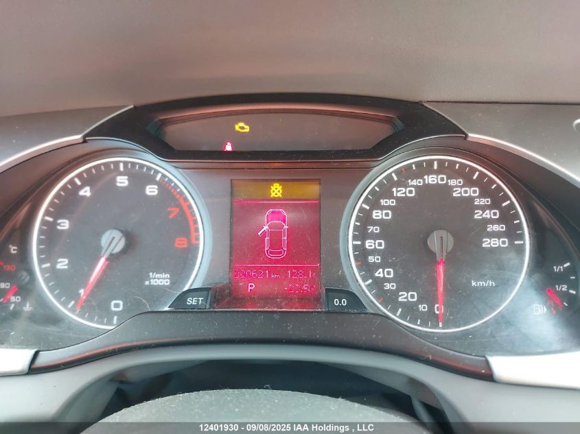 2010 Audi A4 VIN: WAUSFCFL8AA049563 Lot: 12401930