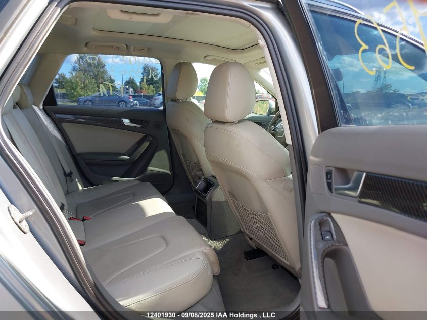 2010 Audi A4 VIN: WAUSFCFL8AA049563 Lot: 12401930