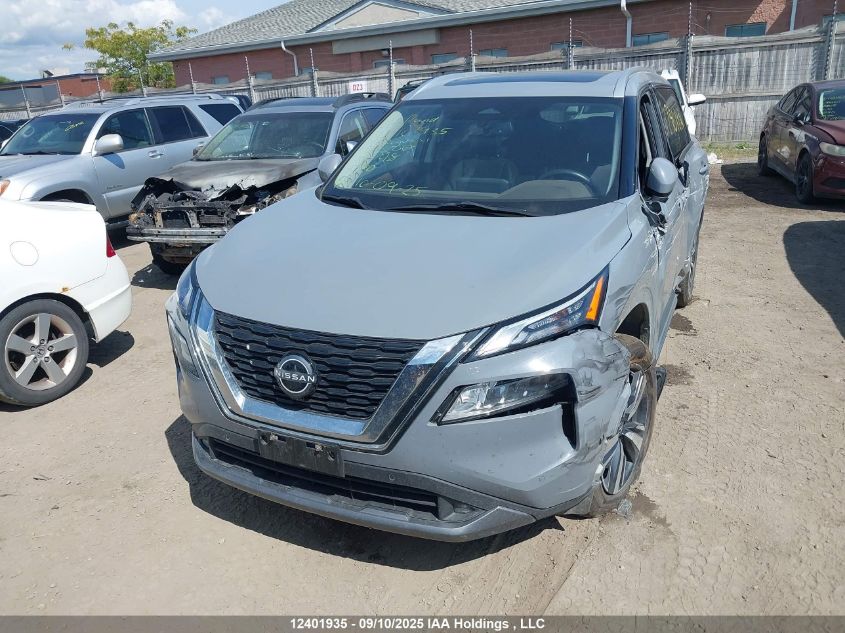 2022 Nissan Rogue Sl VIN: JN8BT3CBXNW332017 Lot: 12401935