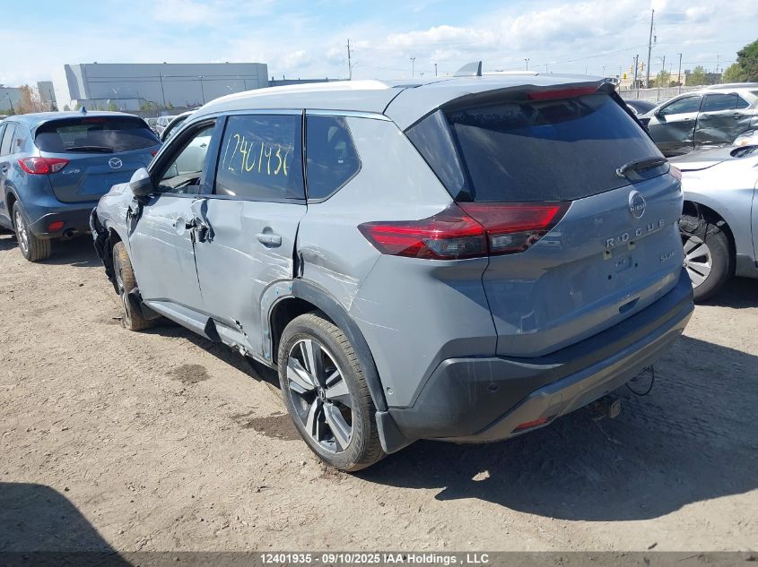 2022 Nissan Rogue Sl VIN: JN8BT3CBXNW332017 Lot: 12401935