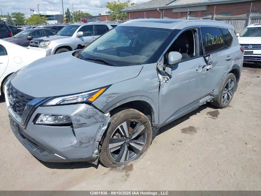 2022 Nissan Rogue Sl VIN: JN8BT3CBXNW332017 Lot: 12401935