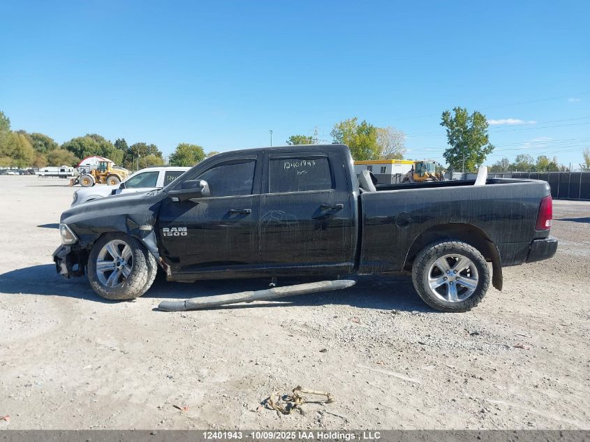 2014 Ram 1500 Sport VIN: 1C6RR7UT2ES189263 Lot: 12401943