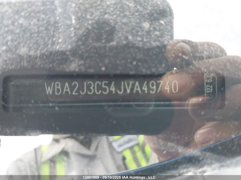 2018 BMW 2 Series VIN: WBA2J3C54JVA49740 Lot: 12401959