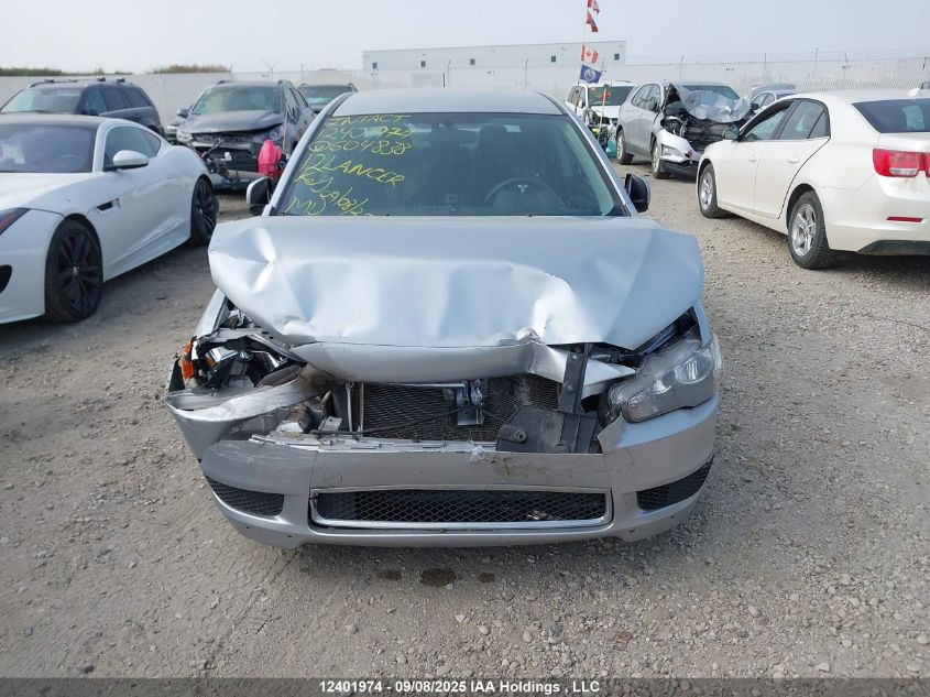 2012 Mitsubishi Lancer Es/Es Sport VIN: JA32U2FU9CU604838 Lot: 12401974