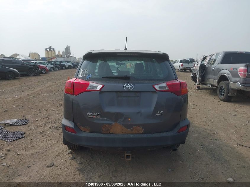 2013 Toyota Rav4 Le VIN: 2T3BFREV8DW036875 Lot: 12401980