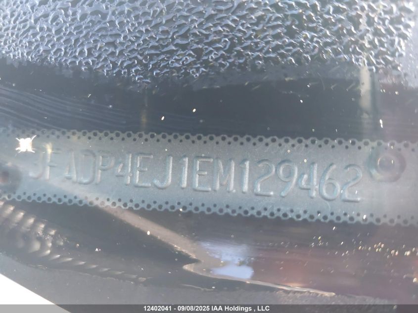 2014 Ford Fiesta Se VIN: 3FADP4EJ1EM129462 Lot: 12402041