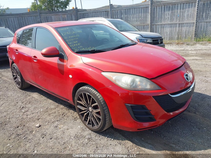 JM1BL1HFXA1220739 2010 Mazda Mazda3 Gx auction photo 1