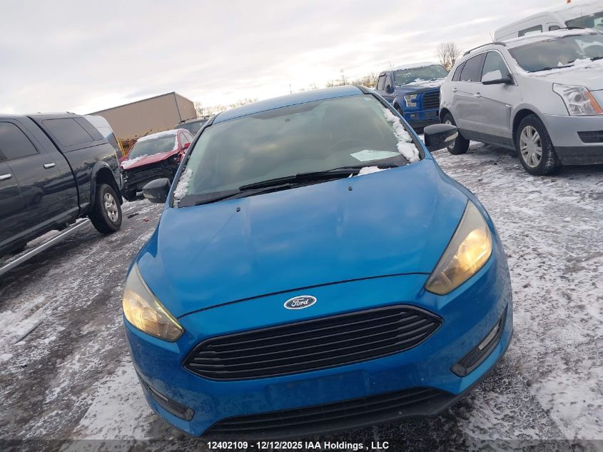 2015 Ford Focus Se VIN: 1FADP3F2XFL266274 Lot: 12402109