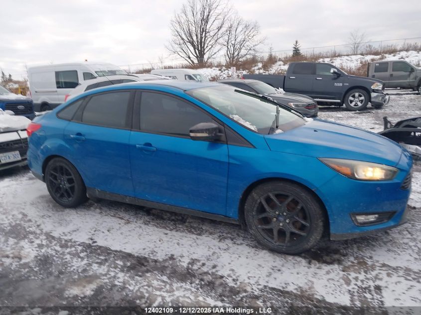 2015 Ford Focus Se VIN: 1FADP3F2XFL266274 Lot: 12402109