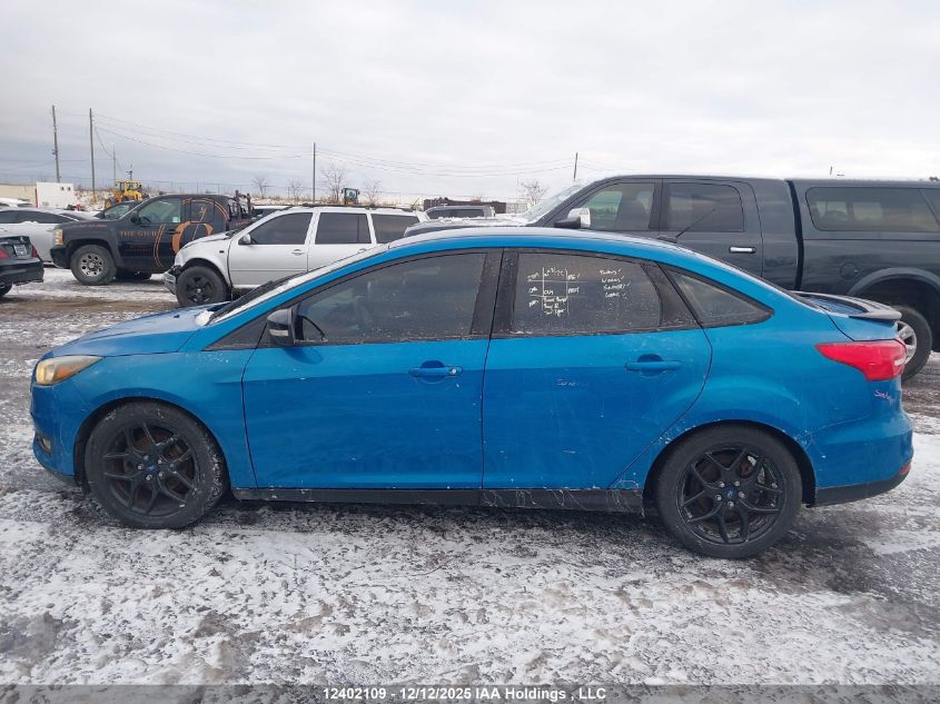 2015 Ford Focus Se VIN: 1FADP3F2XFL266274 Lot: 12402109