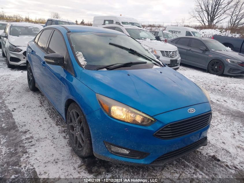2015 Ford Focus Se VIN: 1FADP3F2XFL266274 Lot: 12402109