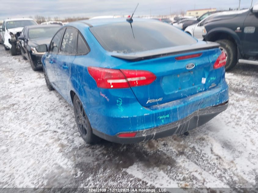 2015 Ford Focus Se VIN: 1FADP3F2XFL266274 Lot: 12402109