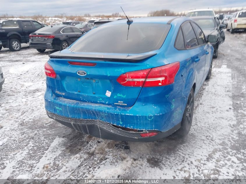 2015 Ford Focus Se VIN: 1FADP3F2XFL266274 Lot: 12402109