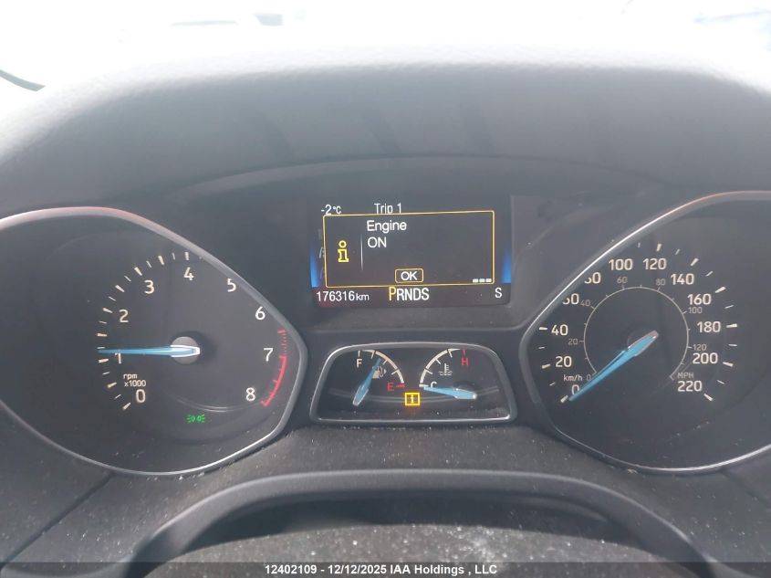 2015 Ford Focus Se VIN: 1FADP3F2XFL266274 Lot: 12402109