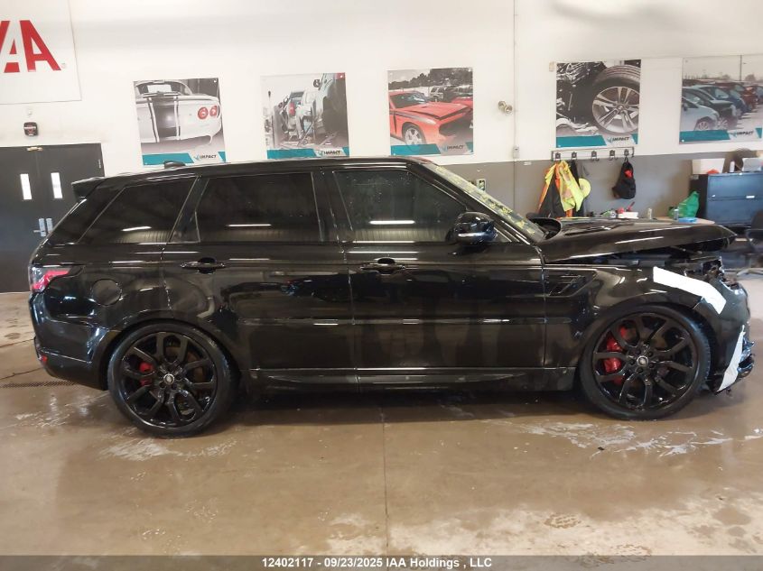 2020 Land Rover Range Rover Sport P525 Hse VIN: SALWR2SE0LA894657 Lot: 12402117