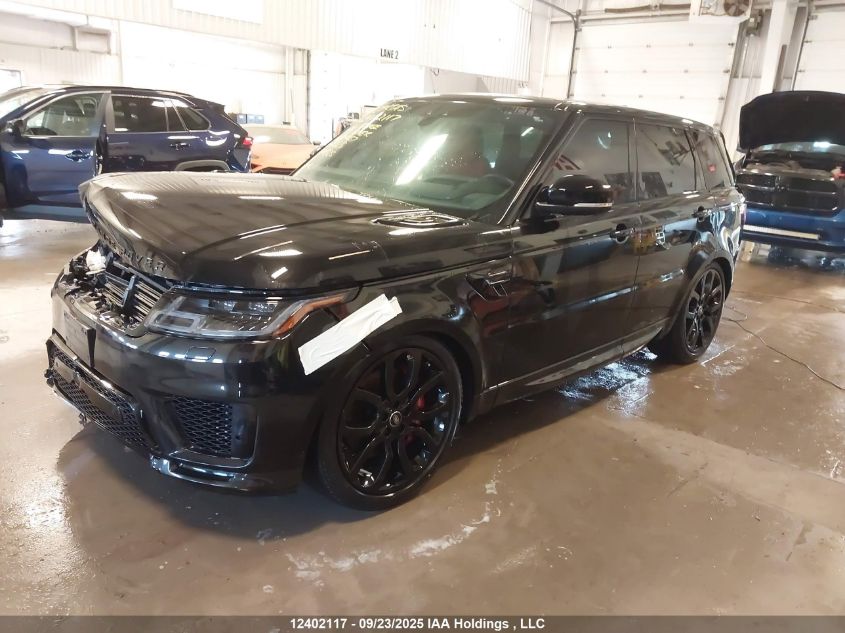 2020 Land Rover Range Rover Sport P525 Hse VIN: SALWR2SE0LA894657 Lot: 12402117