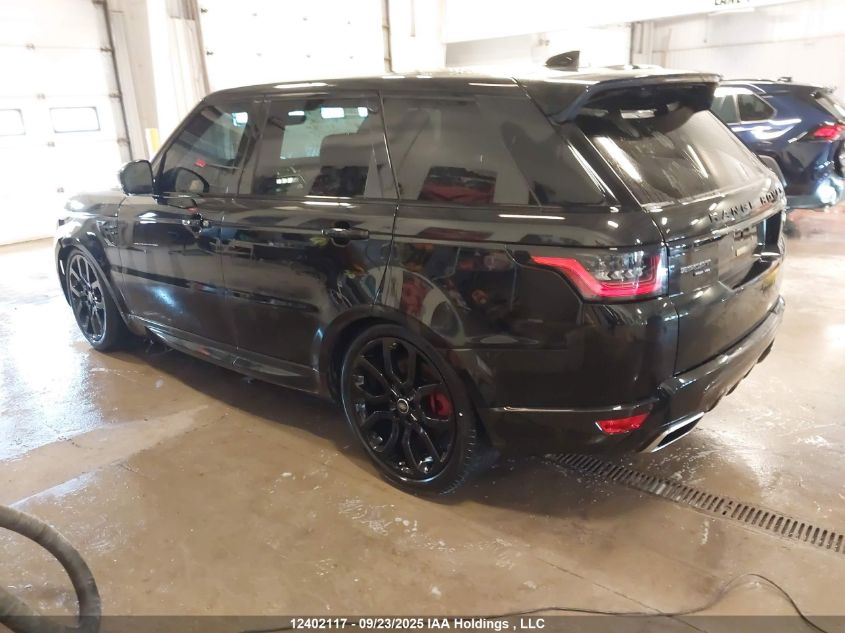 2020 Land Rover Range Rover Sport P525 Hse VIN: SALWR2SE0LA894657 Lot: 12402117