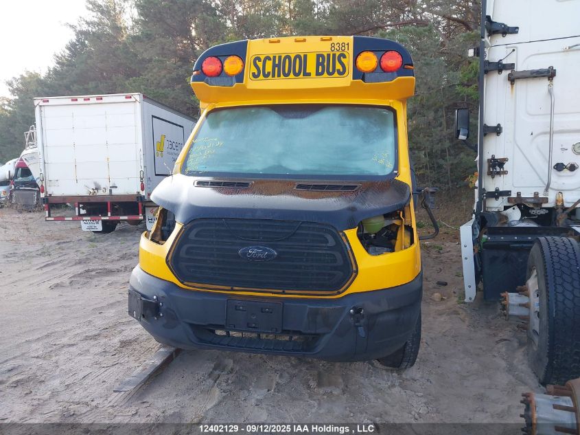 2019 Ford Transit T-350 VIN: 1FDDW7PM8KKB03803 Lot: 12402129