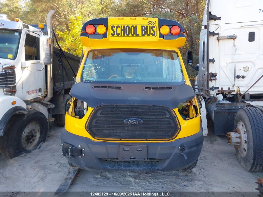 2019 Ford Transit T-350 VIN: 1FDDW7PM8KKB03803 Lot: 12402129