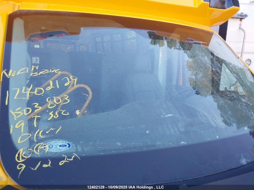 2019 Ford Transit T-350 VIN: 1FDDW7PM8KKB03803 Lot: 12402129