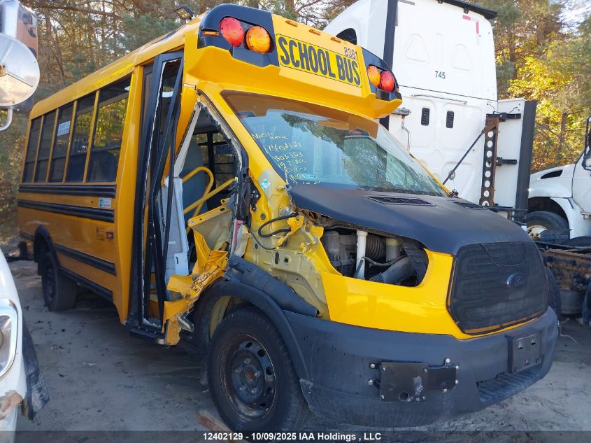 2019 Ford Transit T-350 VIN: 1FDDW7PM8KKB03803 Lot: 12402129