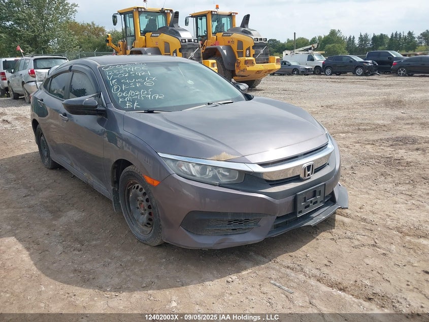 2HGFC2E54JH025421 2018 Honda Civic Lx auction photo 1