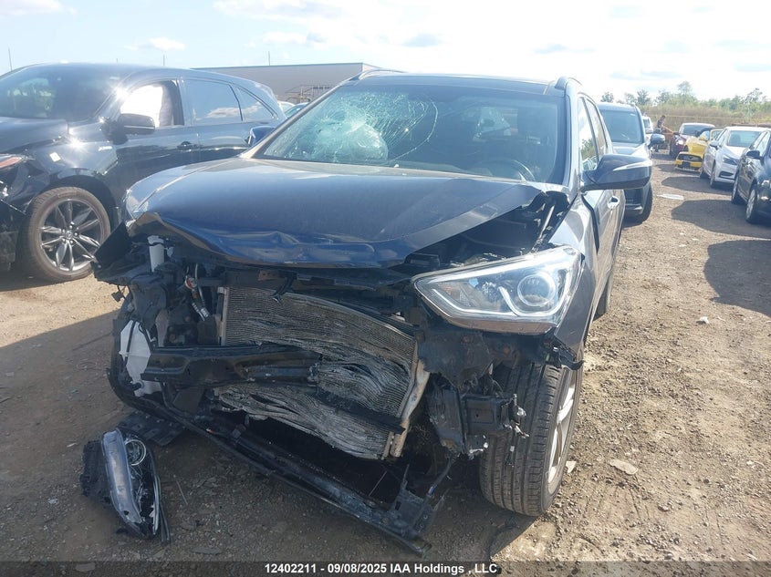 5NMZUDLB4JH055312 2018 HYUNDAI SANTA FE photo no. 2