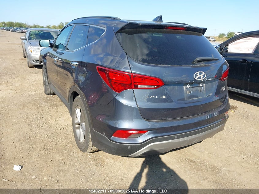 5NMZUDLB4JH055312 2018 HYUNDAI SANTA FE photo no. 3