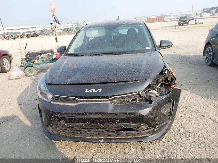 2022 Kia Rio Lx Premium/Lx+ VIN: 3KPA25AD6NE486115 Lot: 12402226