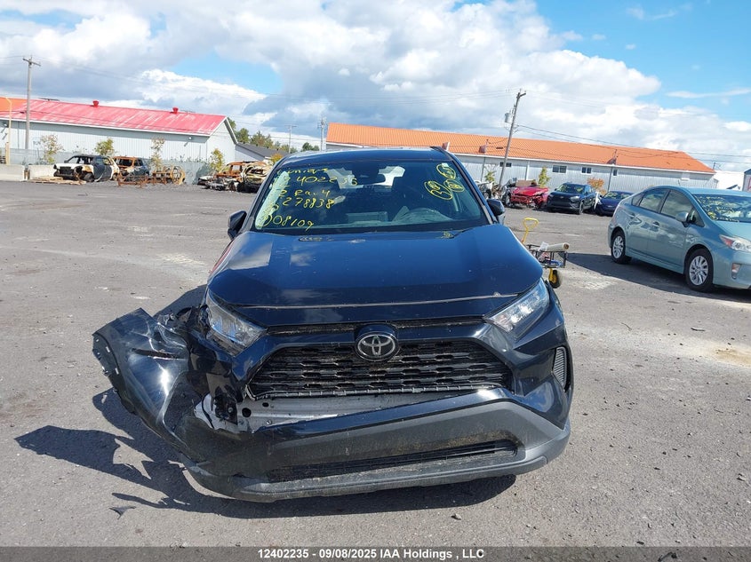 2022 Toyota Rav4 Le VIN: 2T3B1RFV8NW278838 Lot: 12402235