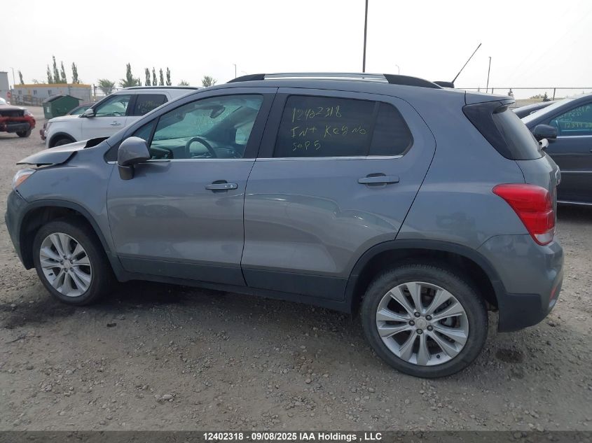 2020 Chevrolet Trax Premier VIN: 3GNCJRSB5LL161312 Lot: 12402318