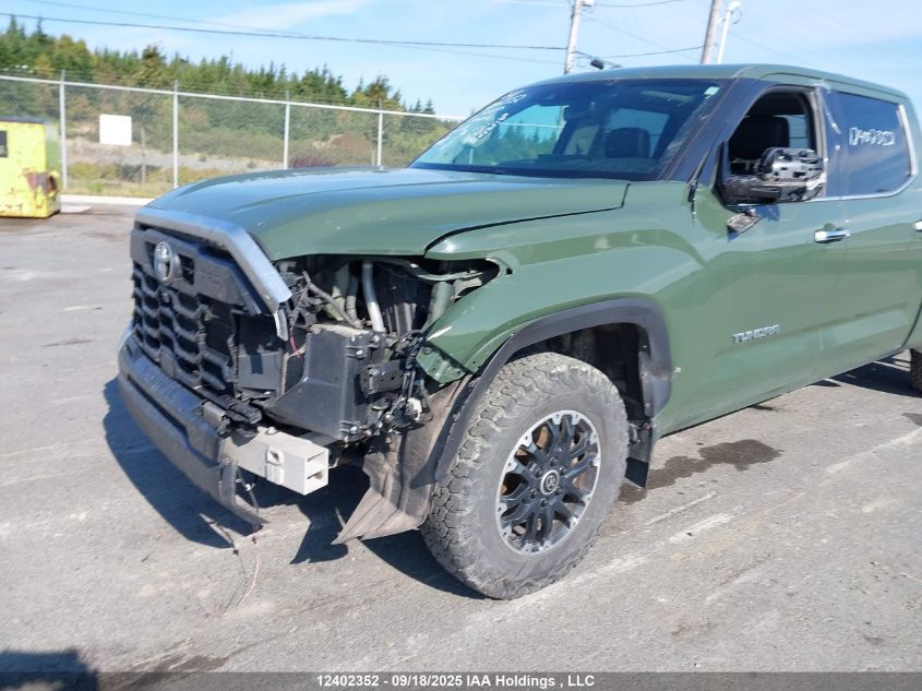 2022 Toyota Tundra Limited VIN: 5TFJA5EC5NX006005 Lot: 12402352