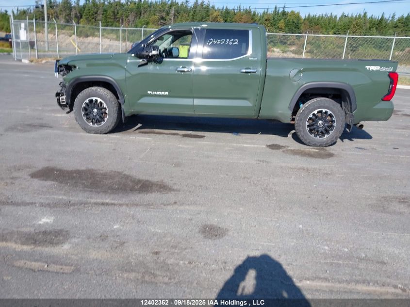 2022 Toyota Tundra Limited VIN: 5TFJA5EC5NX006005 Lot: 12402352