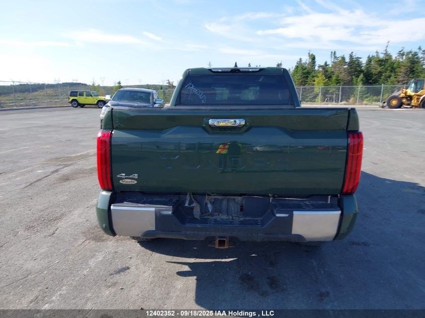 2022 Toyota Tundra Limited VIN: 5TFJA5EC5NX006005 Lot: 12402352