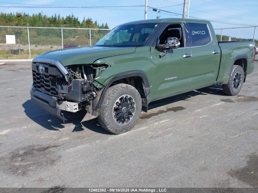 2022 Toyota Tundra Limited VIN: 5TFJA5EC5NX006005 Lot: 12402352