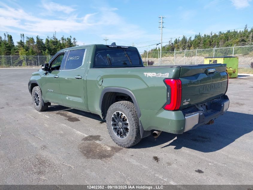 2022 Toyota Tundra Limited VIN: 5TFJA5EC5NX006005 Lot: 12402352