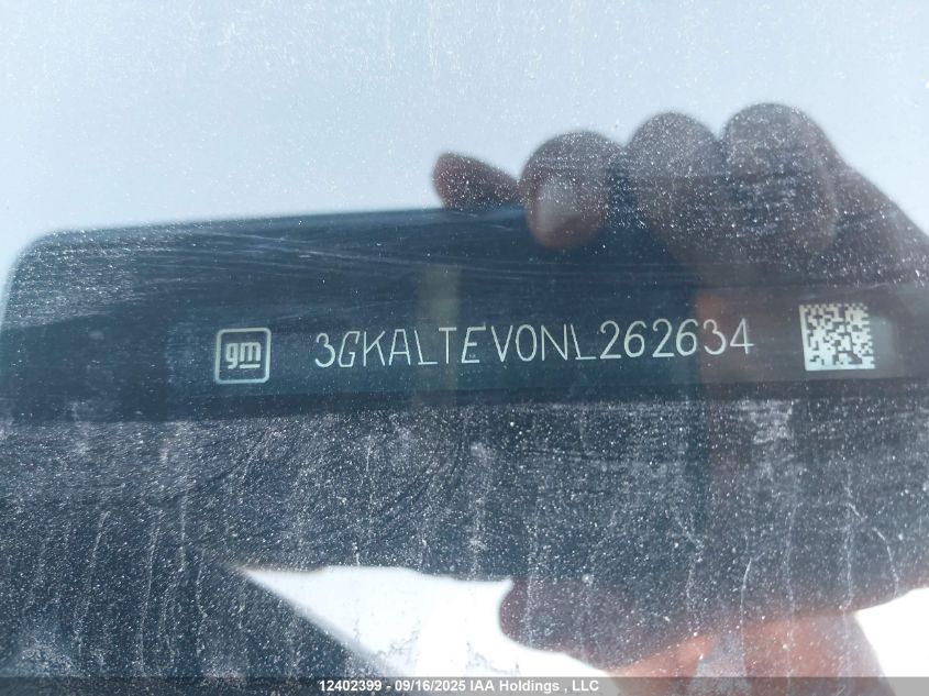 2022 GMC Terrain Sle VIN: 3GKALTEV0NL262634 Lot: 12402399