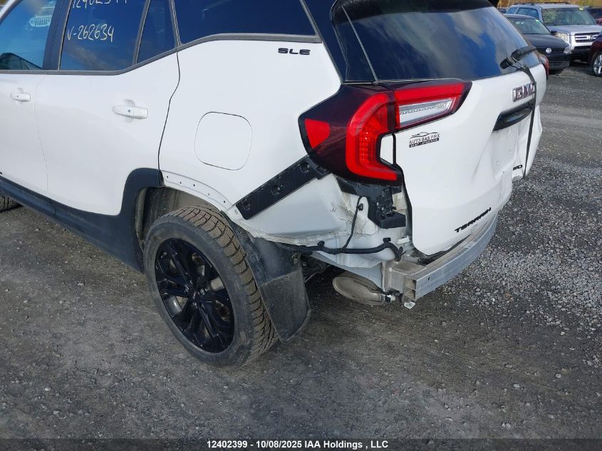 2022 GMC Terrain Sle VIN: 3GKALTEV0NL262634 Lot: 12402399