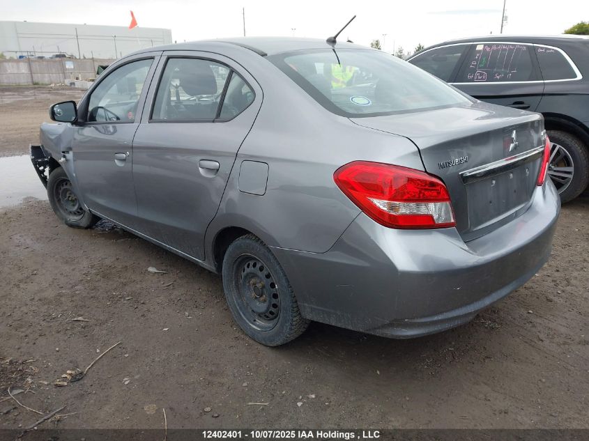 2017 Mitsubishi Mirage G4 Es VIN: ML32F3FJ2HH003698 Lot: 12402401