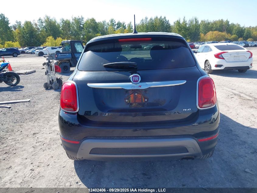 2016 Fiat 500X Trekking VIN: ZFBCFYCT0GP335847 Lot: 12402406