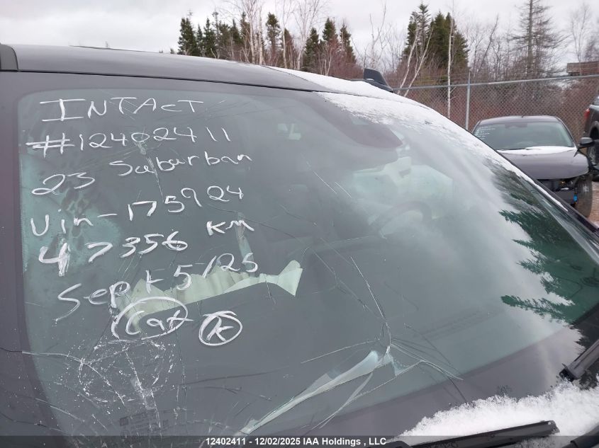 2023 Chevrolet Suburban K1500 Z71 VIN: 1GNSKDKD2PR175924 Lot: 12402411