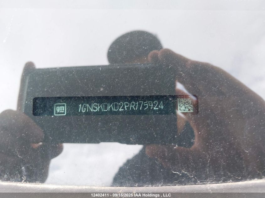 2023 Chevrolet Suburban K1500 Z71 VIN: 1GNSKDKD2PR175924 Lot: 12402411