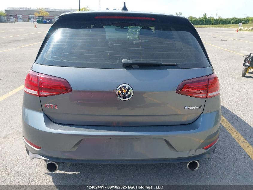 2019 Volkswagen Golf Gti VIN: 3VW6T7AU8KM029982 Lot: 12402441